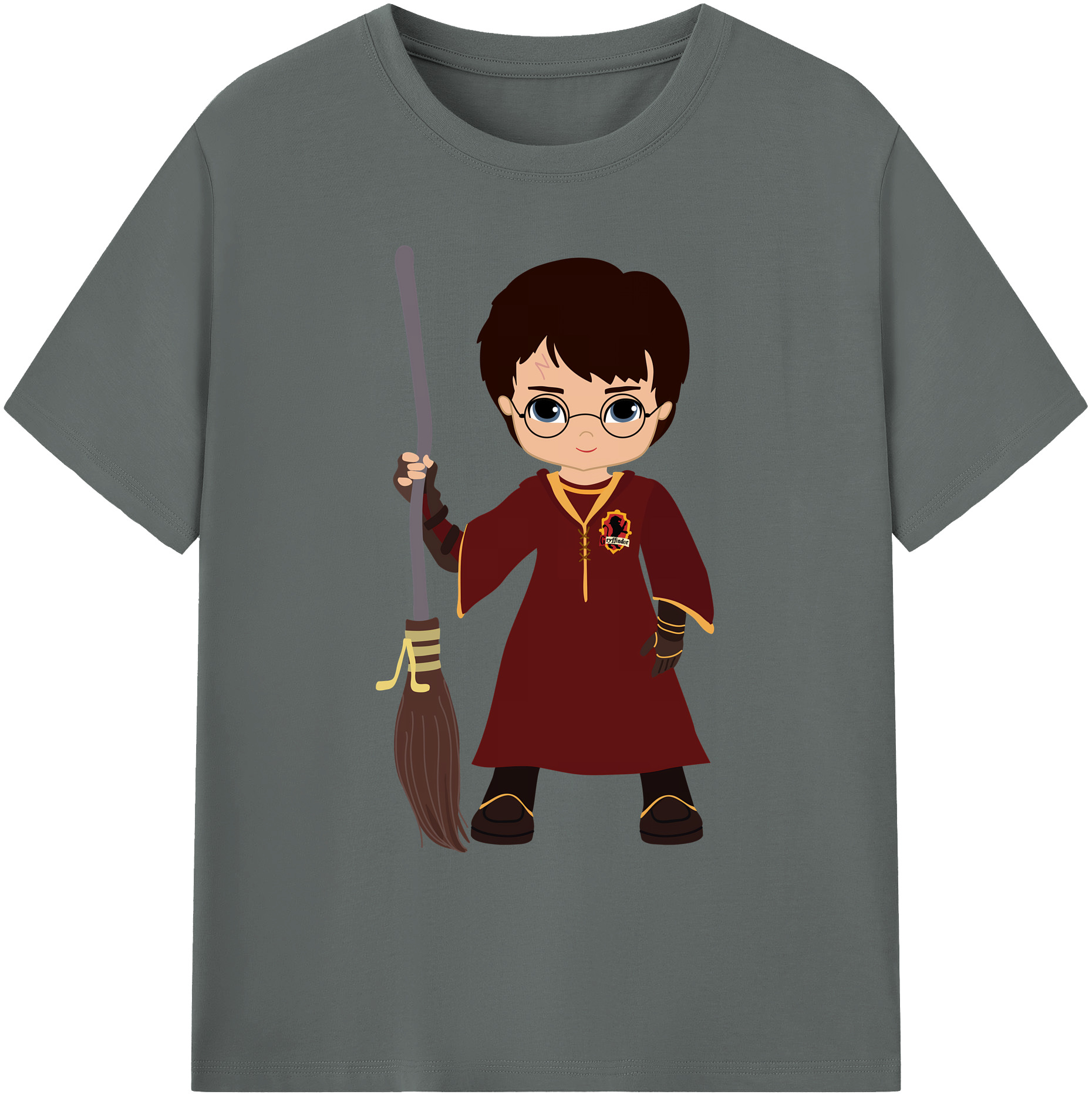 （画像用） Harry Potter ハリー・ポッターシリーズ 綿100％ メンズ半袖Tシャツ｜肌触りやわらか＆通気性